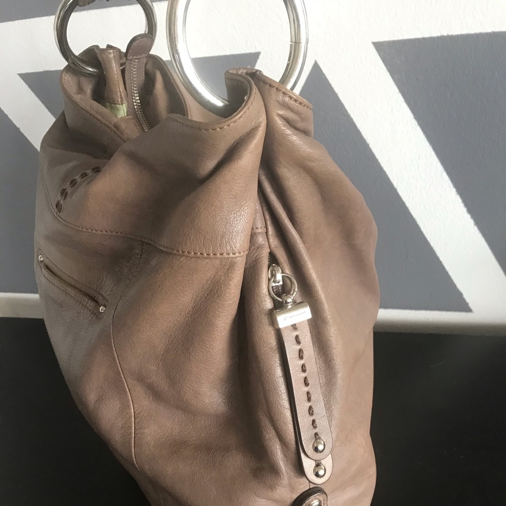 Mocha color bag from Makowsky.